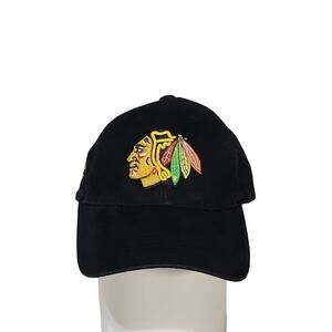 Fan Favorite Black Hawks Ice Hockey,  Ball Cap, Hat